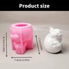 Easters Rabbits Molds Casting Molds Plasters Molds Animal Silicone Mould Ornament Molds Castings Molds Epoxy Resin Molds