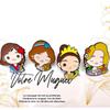 Adorable Anime Princess Brooch - Cute Cartoon Badge for Clothes & Bags