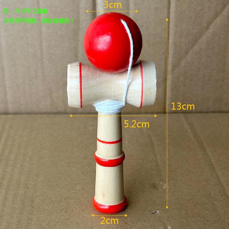 Wooden Kendama Skill Ball, DIY Educational Toy for Kids to Improve Hand-Eye Coordination