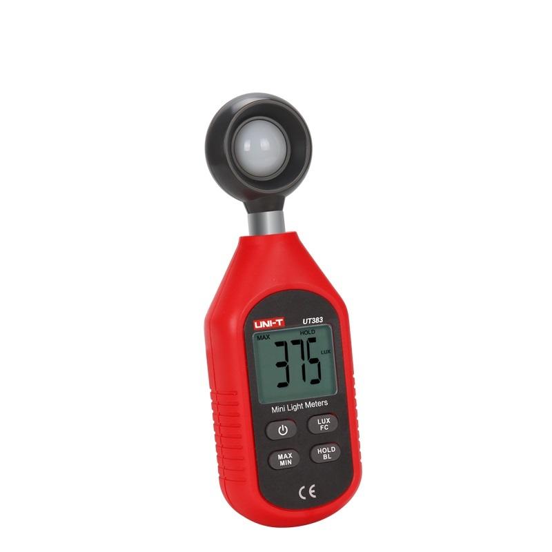 UNI-T UT383 UT383BT Digital Luxmeter Only UT383BT Bluetooth Mini Light Meter Environmental Test Equipment Handheld Illuminometer
