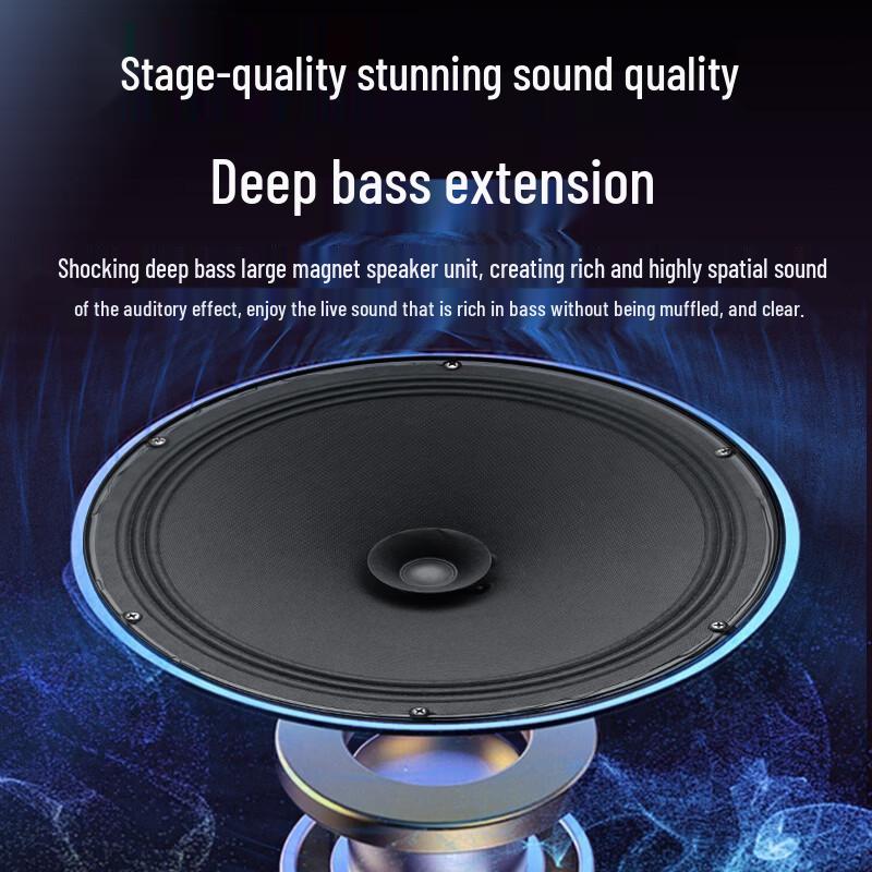 Malata M+9797 Portable Trolley KTV Speaker (CN Version)