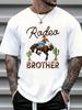 Rodeo Brat Dopasowana Rodzina Zachodni Rodeo Urodziny Kowboj Unisex Koszulka