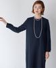 Yours Collared Dress BDXN1761 Medium Navy I-Line Women's