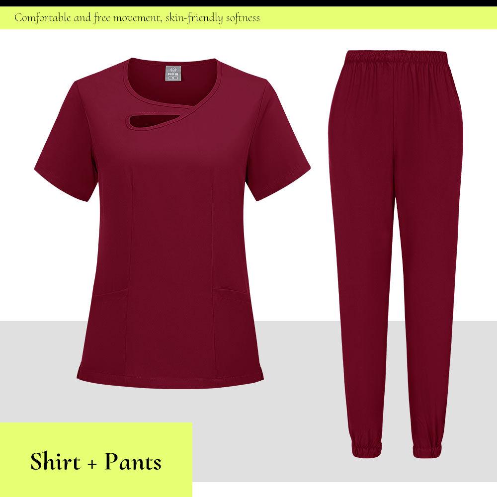 Women's Quick-Drying Surgical Gown & Scrub Suit Set for Children's Hospital