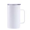 Sublimation Blank Straight Cup Stainless Steel Water Bottles Tumbler Coffee Mug Cup Vacuum Flasks DIY Insulated Thermos 6OZ-30OZ