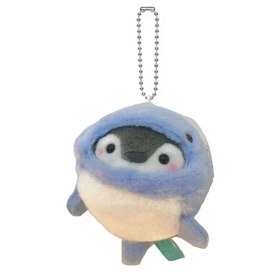 

12 см Плюшевая игрушка пингвин Кроссдрессинг Милый Тюлень Кит Дельфин Кукла 2-в-1 Плюшевые игрушки Украшение Мягкая кукла Брелок Подвеска для сумки синий