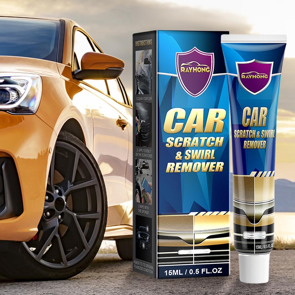 15/60ml Car Paint Protection Polishing Auto Polishing Kit with Sponges Car Scratch Repair Paste Car Polish Scratch Remover