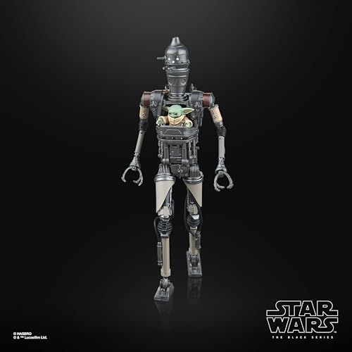 Hasbro Star Wars Black Series IG-12 & Grogu, Star Wars: The Mandalorian Collectible 15cm Action Figure 2-Pack G0074 Authentic