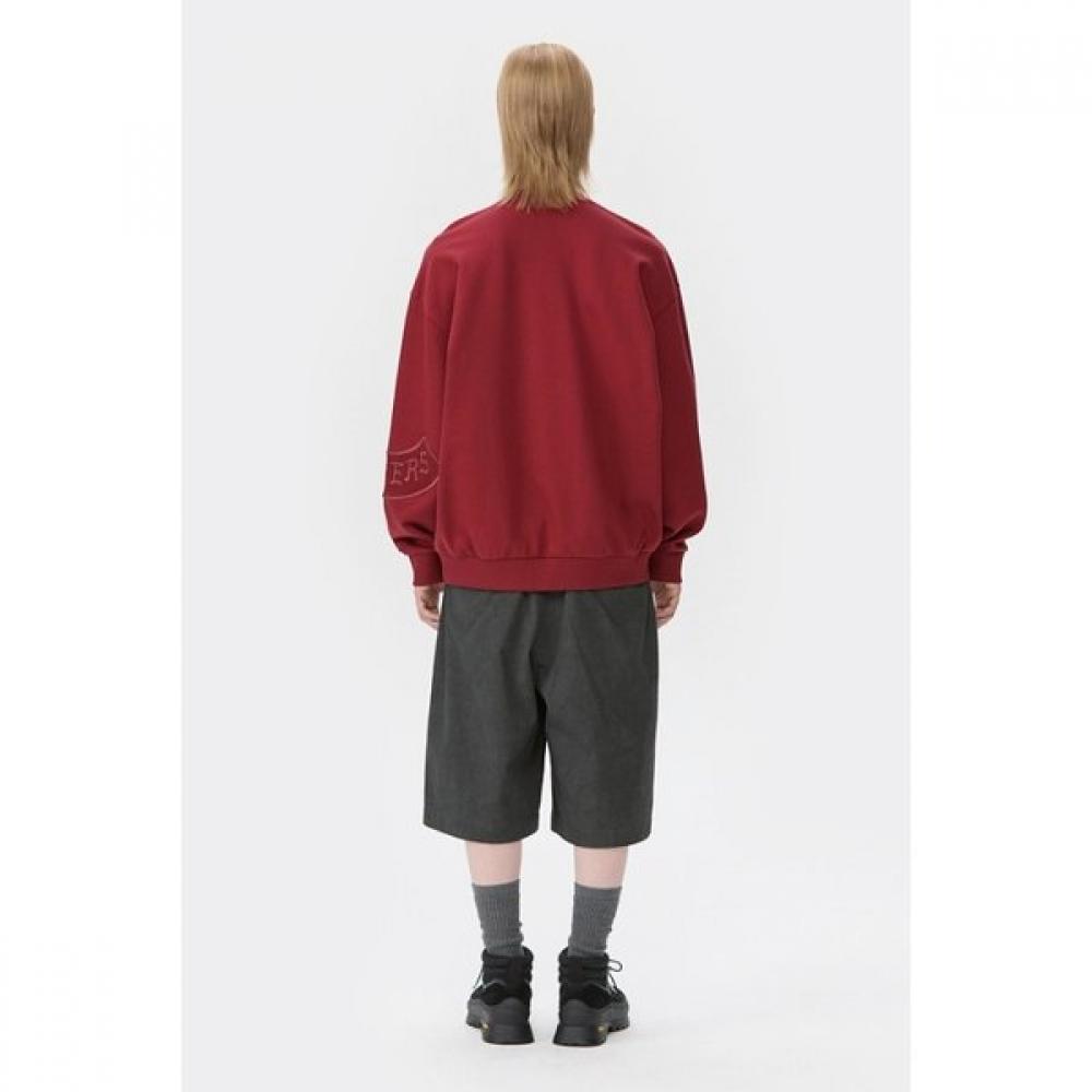 Customellow Off Season Red Graphic Sweatshirt  Cwtaw25625rex 