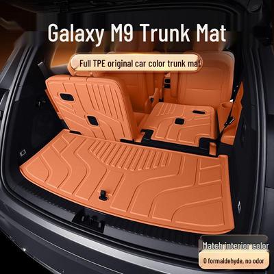 Tailored TPE Trunk Mat for Geely Galaxy M9 Six-Seater - Car Tail Box Modification Accessory