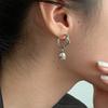 Vintage Lily Of The Valley Earrings Women'S Fashion Ins Flower French Earrings Ins Wang Yibo Same Earrings New Year'S Gift