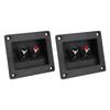 2PCS Speaker Box Terminal Subwoofer Box Terminal Cup Spring Loaded Jacks Double Binding Post Speaker Terminal Plates