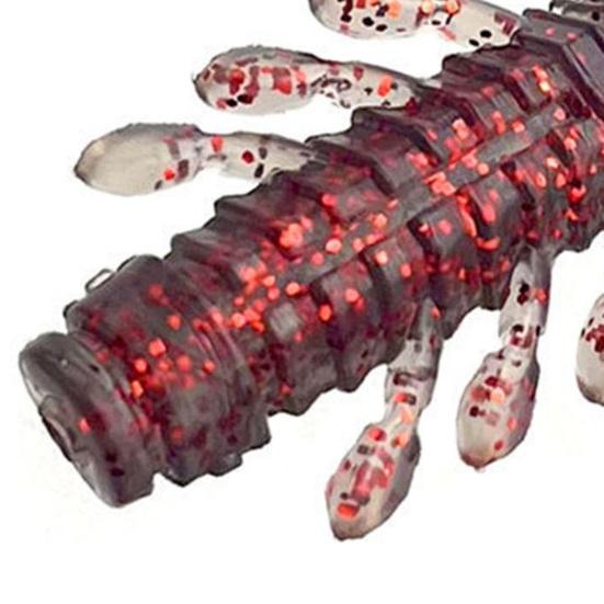 8Pcs/Set 6CM/2.15G Soft Shrimp Lure Realistic Bionic Colorful Scorpion Shrimp Floating Artificial