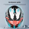 3C Certified Flip-up Dual Visor Full Face Helmet for Men and Women - All Seasons