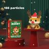 Christmas Gifts Micro Building Block Series Santa Claus Reindeer Puzzle Assembling Bricks Table Decoration Toys Children Kids