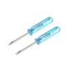 Mini Flathead Screwdriver, 2.0mm X 45mm, Durable, for Repairing Small Appliances, Pack of 2