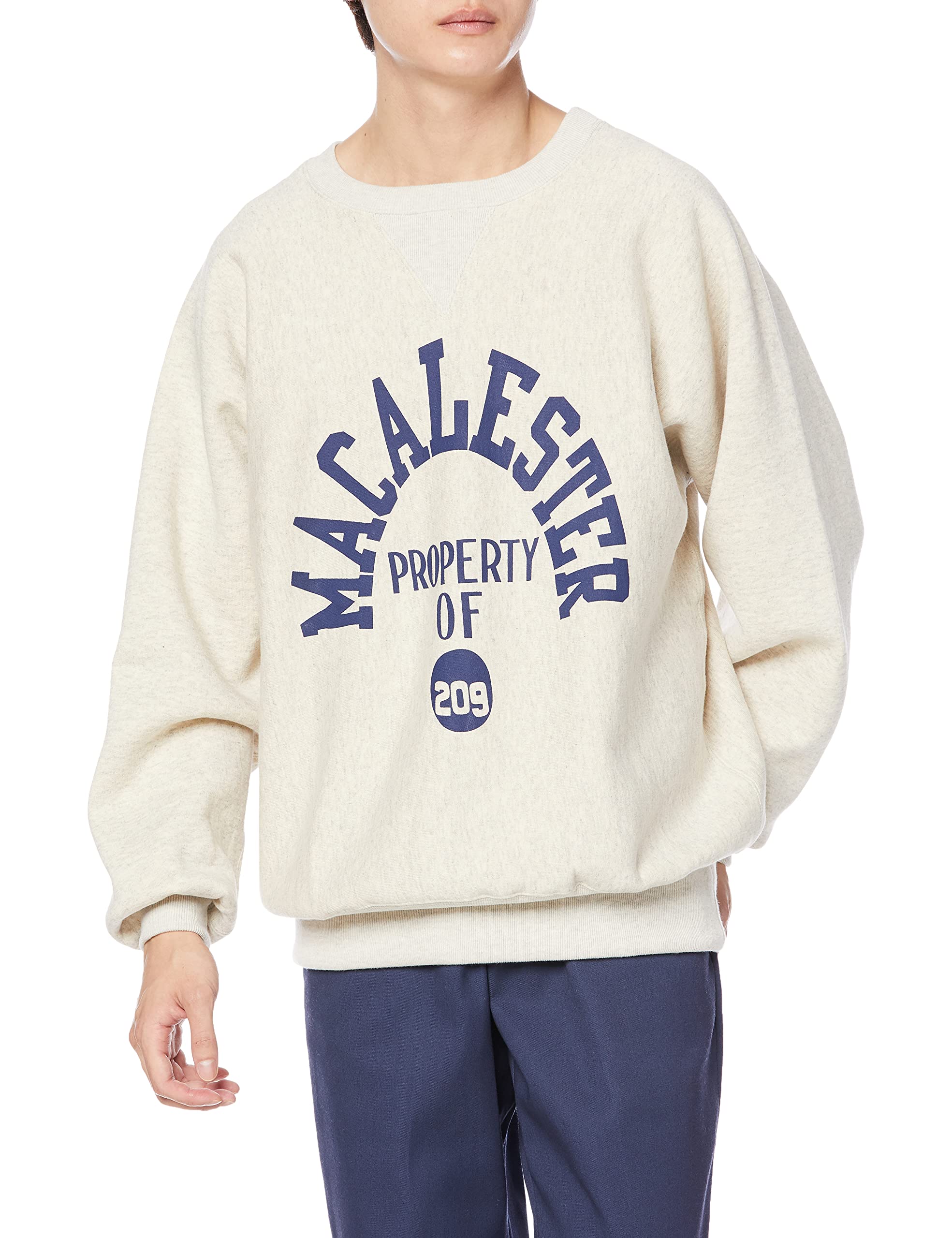 

Champion Reverse 1st Patent Model Crew Neck TRUE TO ARCHIVES Silver Size XL Weave® Sweatshirt, C3-U037, Men s Gray,