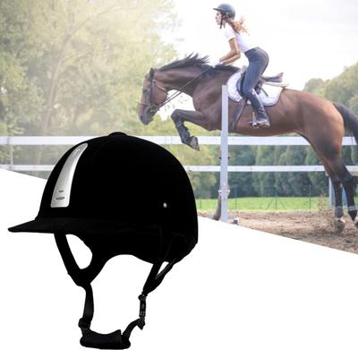 Unisex Breathable Equestrian Helmet Adjustable Horse Riding Cap for Racecourse