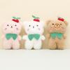 Adorable Plush Bunny Keychain Soft Toy Wholesale Teddy Bear Pendant Wedding Gifts