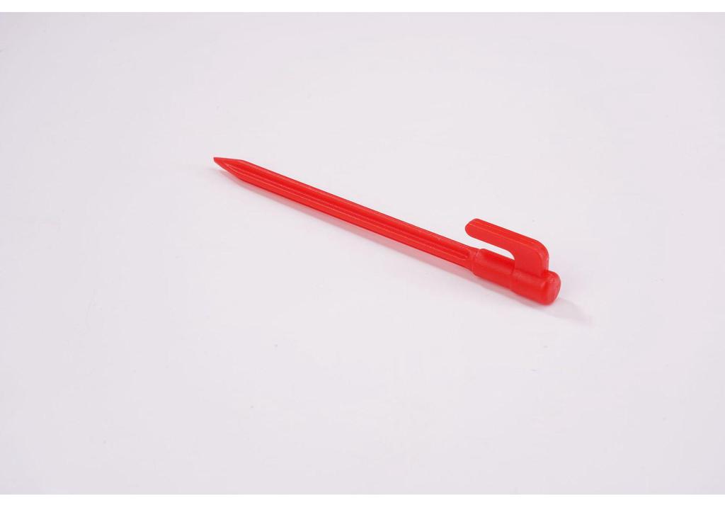 In-Stock Yellow Windproof Outdoor Camping Tent Stakes - Reinforced Plastic Ground Stakes for Beach