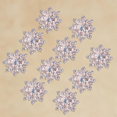 10 flatback utsmykning utklippsbok knapp for brosje etui Brude hår sløyfe Craft Clip