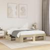 Vidaxl Letto Senza Materasso, Rovere Sonoma, 140X200 Cm