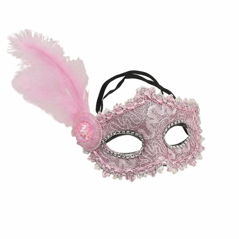 Lace Half-Face Mask Seductive Style Masquerade Ball Mask Halloween Festival Party Mask  Girl