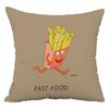 Cartoon Sofa Pillowcase Dormitory Decoration Office Living Room Home Pillowcase