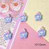 50/200PCS New Mini Cartoon Water Bottle Cat DIY Resin Accessories Cream Glue Handmade Hair Clip Phone Case Accessories