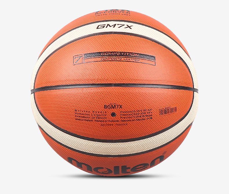 Molten GM7X Size 7 Basketball for Men: Indoor/Outdoor Wear-Resistant