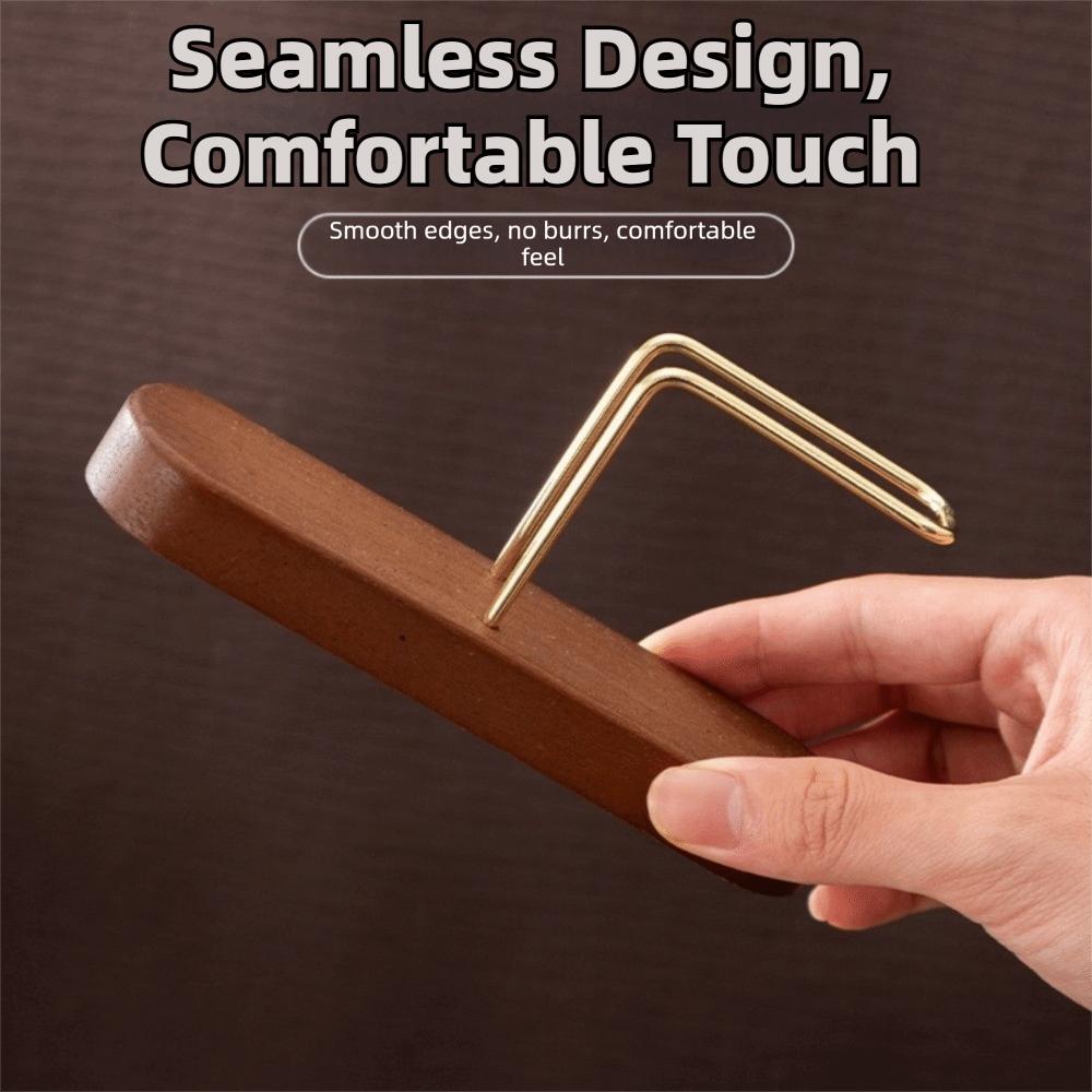 Vertical Design Coffee Filter Holder Wooden Wooden Dustproof Bracket  Coffee Bar