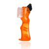 Mini Denture Cleaning Brush with Dual Heads Soft Bristle Toothbrush for False Teeth Oral Care for Elderly at Home or 