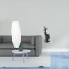 Elegant Paper Floor Lamp with Artistic Rack Design Women Shaped Light Cover for Living Room Hotel