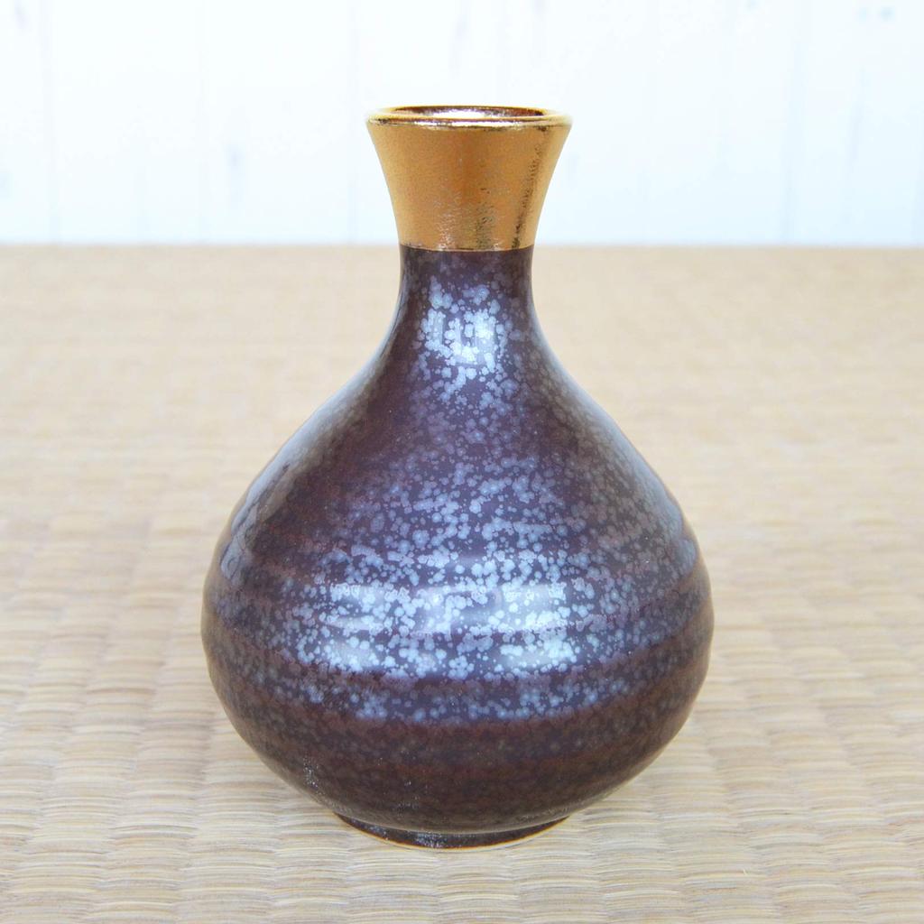 Likér Tokkuri Ochoko Arita 1 saké 2 křišťálové hrnky na saké vyrobené v Japonsku sada, sada, nádobí, láhev, sada, zlato, keramika,
