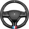 Lenkradbezug aus echtem Leder für Maserati: Passend für Levante- & Ghibli-Modelle.