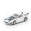 Genesis Company POP RACE 1/64 Mazda RX-7 (FC3S) RE Amemiya - White - Finished Model PR640260