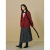 INMAN 2025 Winter Mirei Kollaboration Katze Strickjacke Pullover