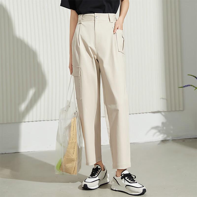 

Shetu Women s Simple Korean Style Casual Pants S