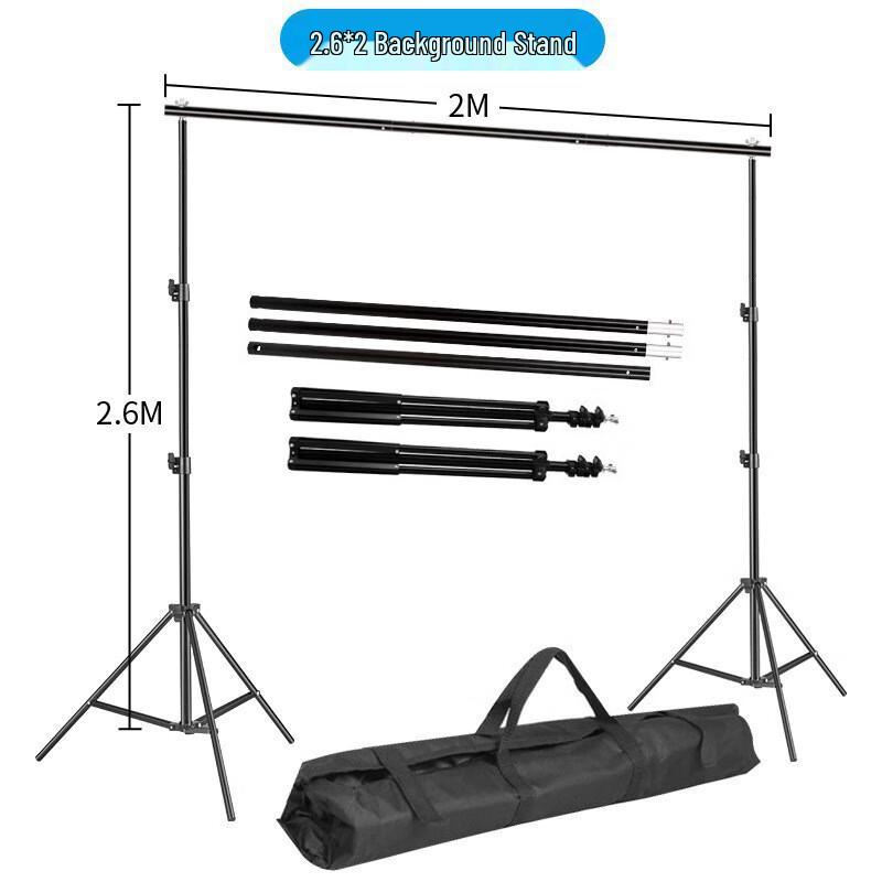 Black Scorpion Adjustable Photography Backdrop Stand