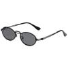 Popular Fashion Sunglasses for Women Men Shades Oval Sun Glasses for Female Male Summer Traveling UV400 Rimless Sunglass Eyewear