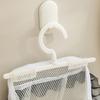 Breathable Mesh Hanging Bag Clothes Pin Holder With Hook Washable Clothespin Peg Storage Undergarment Laundry