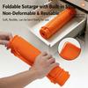 Outdoor Barbecue Shelf Pad for Serving Changes, Flexible BBQ Side Pad with Split Bays, Spill Lip and Rest Cuts