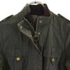 Barbour Lightweight 4oz WAX Waxed Jacket USA 4 Green System Work Women Used