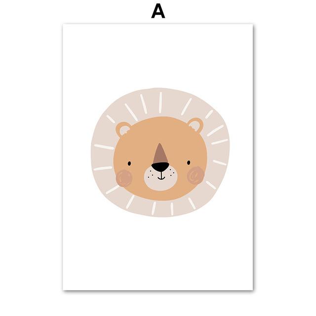 

Лев, Улитка, Радуга, Солнце, Номер, Яблоко, Груша, Цитата, настенные художественные постеры, принты, скандинавская картина на холсте, мультяшная картина, Декор для детской комнаты 21cm×30cm NoFrame