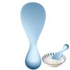 Tumbler Rice Spoon Stand Up Non Stick Kitchen Tool Food Grade Easy To Clean Gadgets Buffet Cooking Spoons