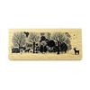 Taiyo Tomar Rubber Stamp Forest and "Big Animals" RT2565-009