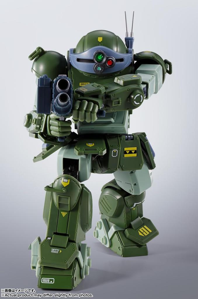 TAMASHII NATIONS R Armored Trooper Votoms Scope Approximately and PVC Action Figure HI-METAL Dog, 165mm, ABS, Die-cast, Pre-painted