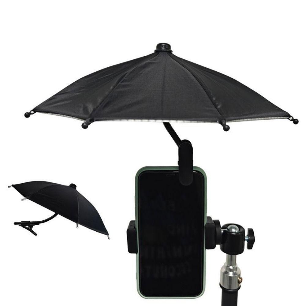 Sun Protection Sunshade Phone Umbrella With Clip Phone Fixed Clip Phone Umbrella Holder  Motorcycle