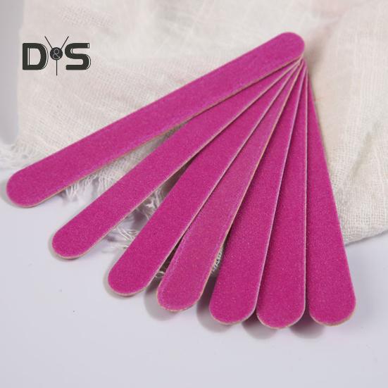 20/100 szt. Pilniki do paznokci drewniane o gradacji 100/180, kompaktowe, przenośne, wielofunkcyjne, jednorazowe pilniki do paznokci, zestaw narzędzi do manicure