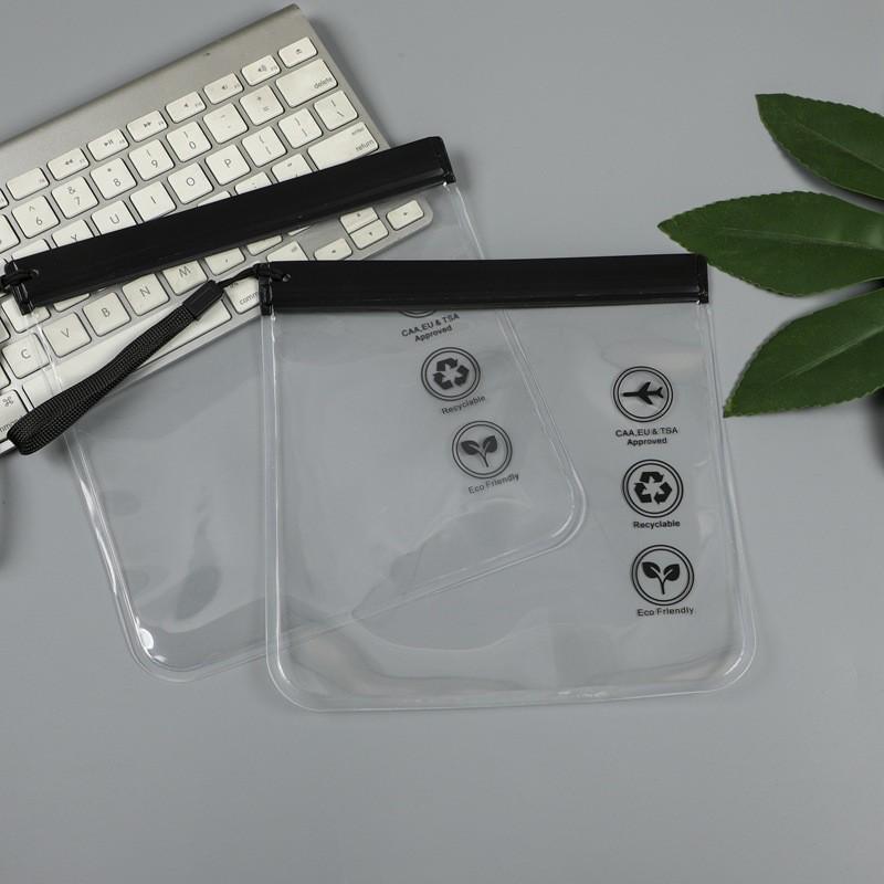 Eco-Friendly Reusable Travel Toiletry Bag – Portable EVA Self-Sealing Packaging